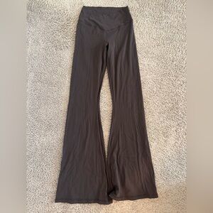 Aerie offline brown flared leggings